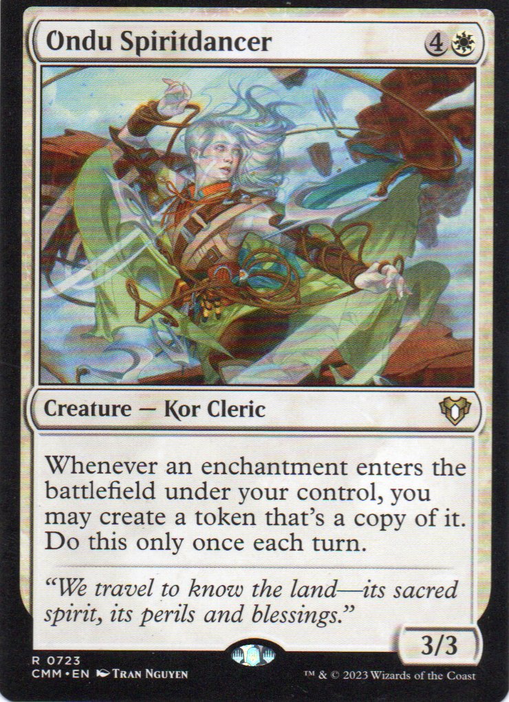 Ondu Spiritdancer CMM 723 Rare Ingles