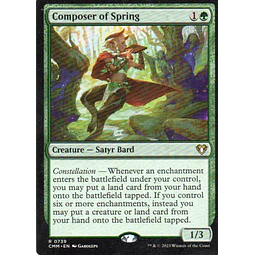 Composer of Spring CMM 739 Rare Ingles