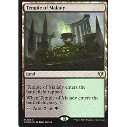 Temple of Malady CMM 1043 Rare Ingles