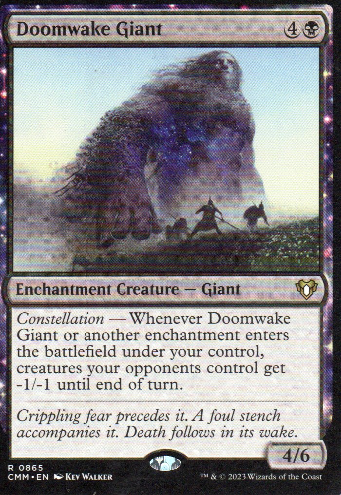 Doomwake Giant CMM 865 Rare Ingles