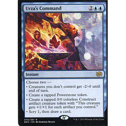 Urza's Command BRO 070 Rare Ingles
