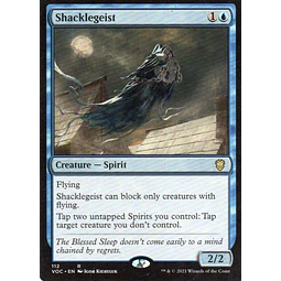 Shacklegeist VOC 112 Rare Ingles