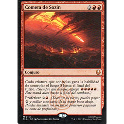 Cometa de Sozin TLA 154 Mythic rare Ingles