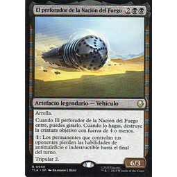 El Perforador de la Nacion del Fuego TLA 098 Rare Ingles
