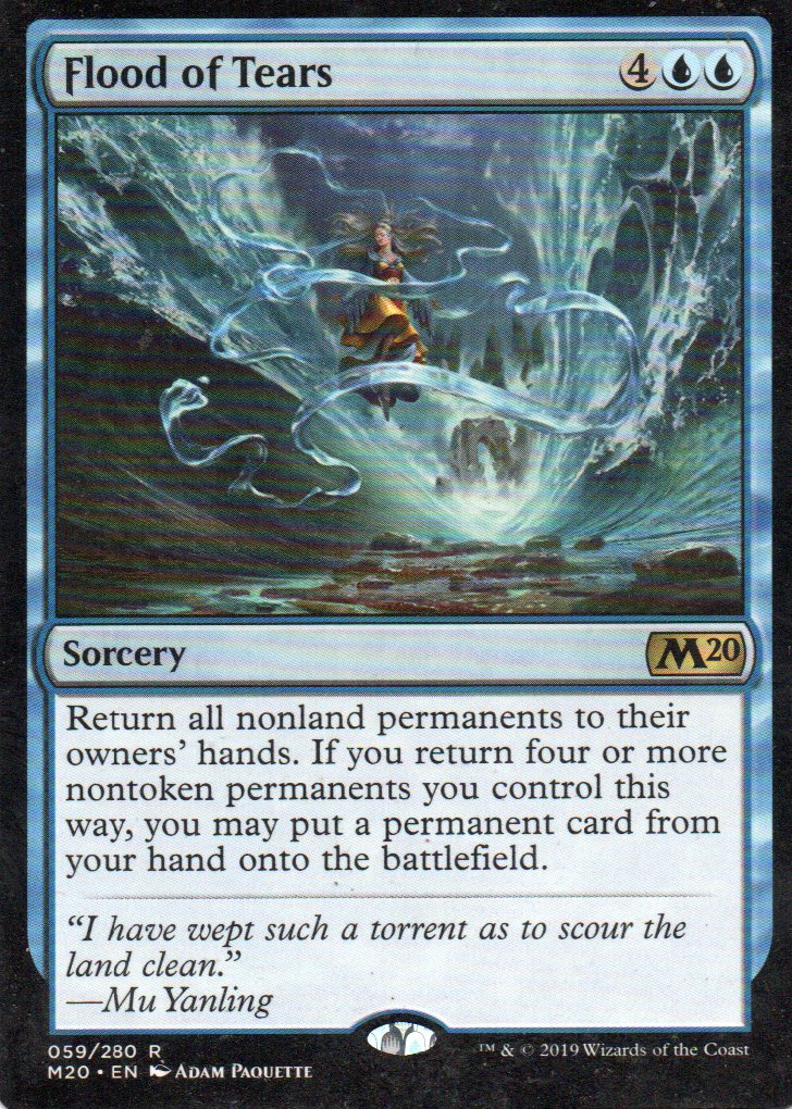 Flood of Tears M20 059 Rare Ingles
