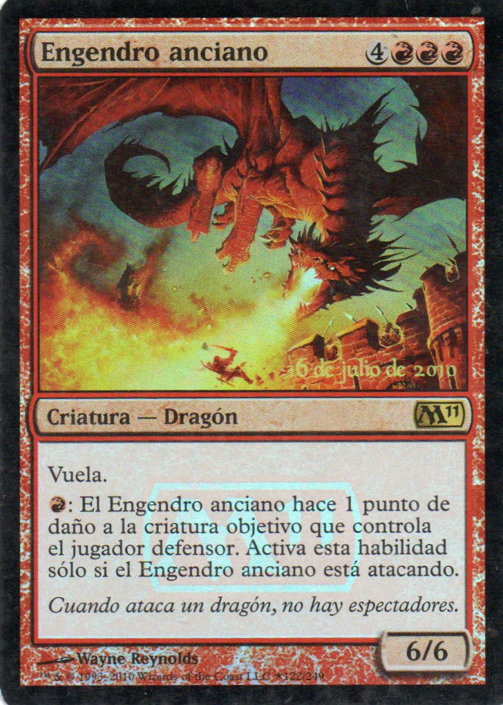 Engrendo anciano 122 Rare Foil español