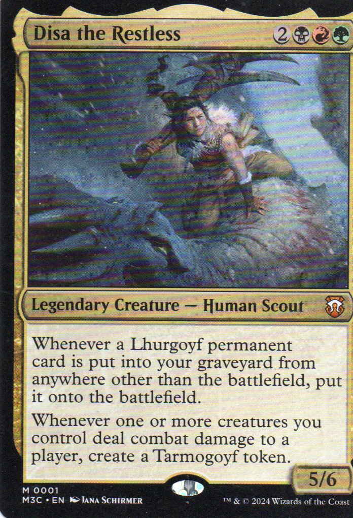 Disa the Restless M3C 001 Mythic rare Ingles