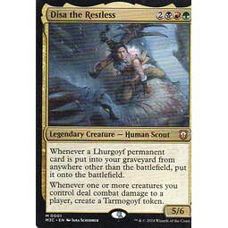Disa the Restless M3C 001 Mythic rare Ingles