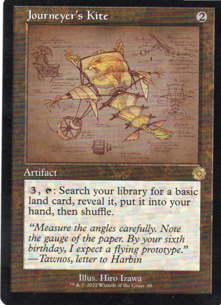 Journeyer's Kite 88 Rare Ingles