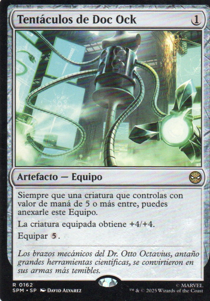 Tentaculos de Doc Ock SPM 162 Rare Ingles