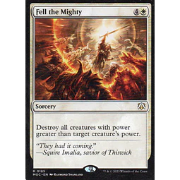 Fell the Mighty MOC 185 Rare Ingles