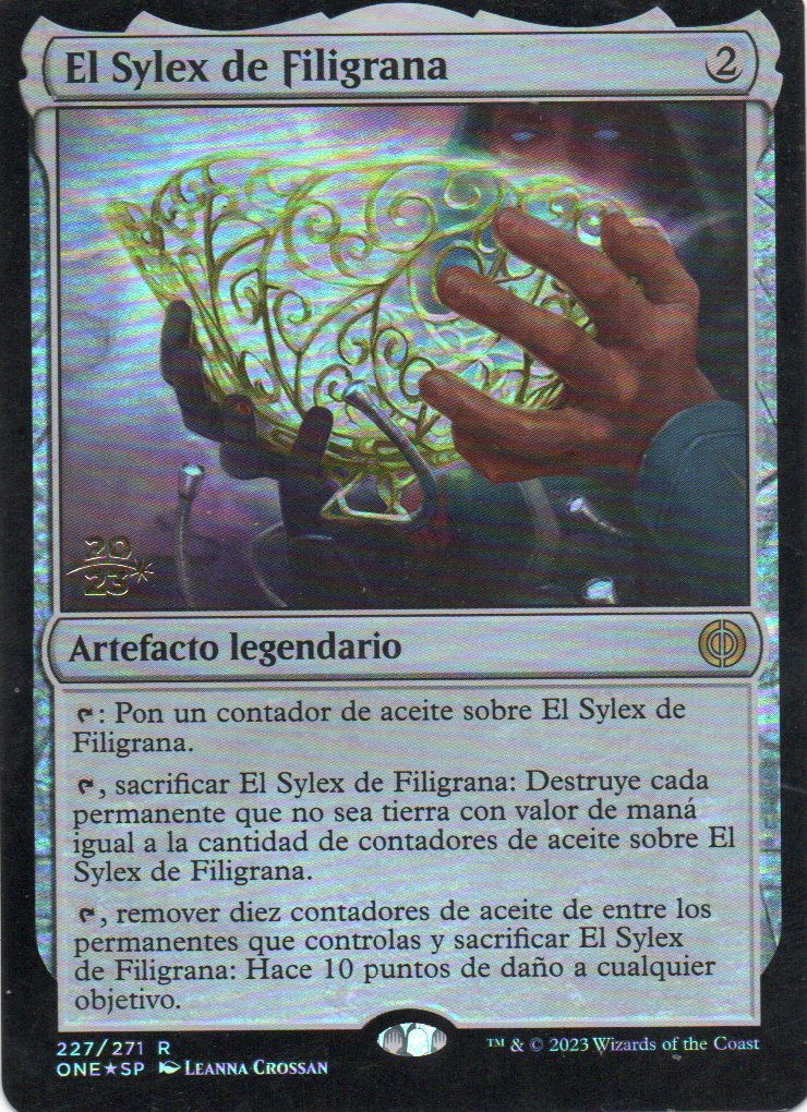 El Sylex de Filigrama ONE 227 Rare Foil español