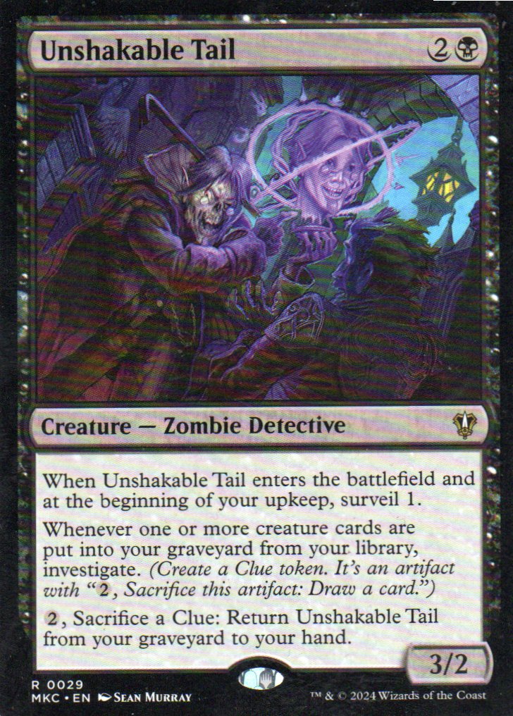 Unshakable Tail MKC 029 Rare Ingles