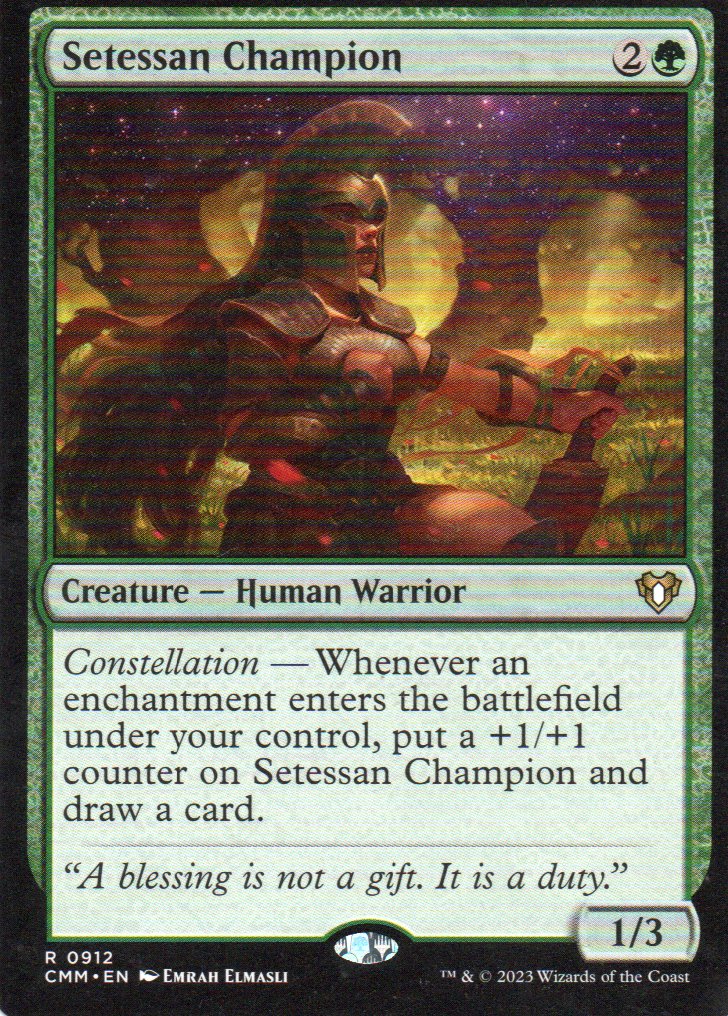 Setessan Champion CMM 912 Rare Ingles