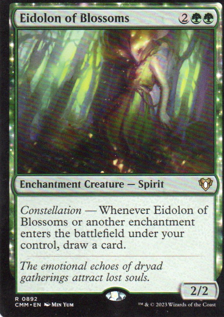 Eidolon of Blossoms CMM 892 Rare Ingles