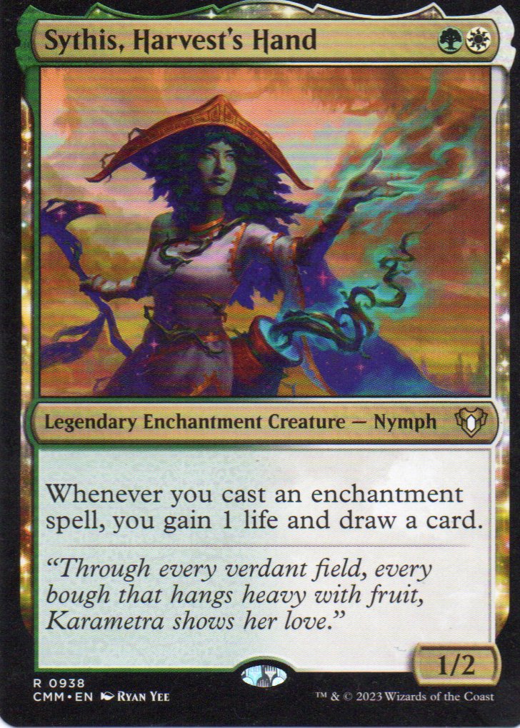 Sythis, Harvest's Hand CMM 838 Rare Ingles