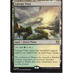 Canopy Vista CMM 989 Rare Ingles