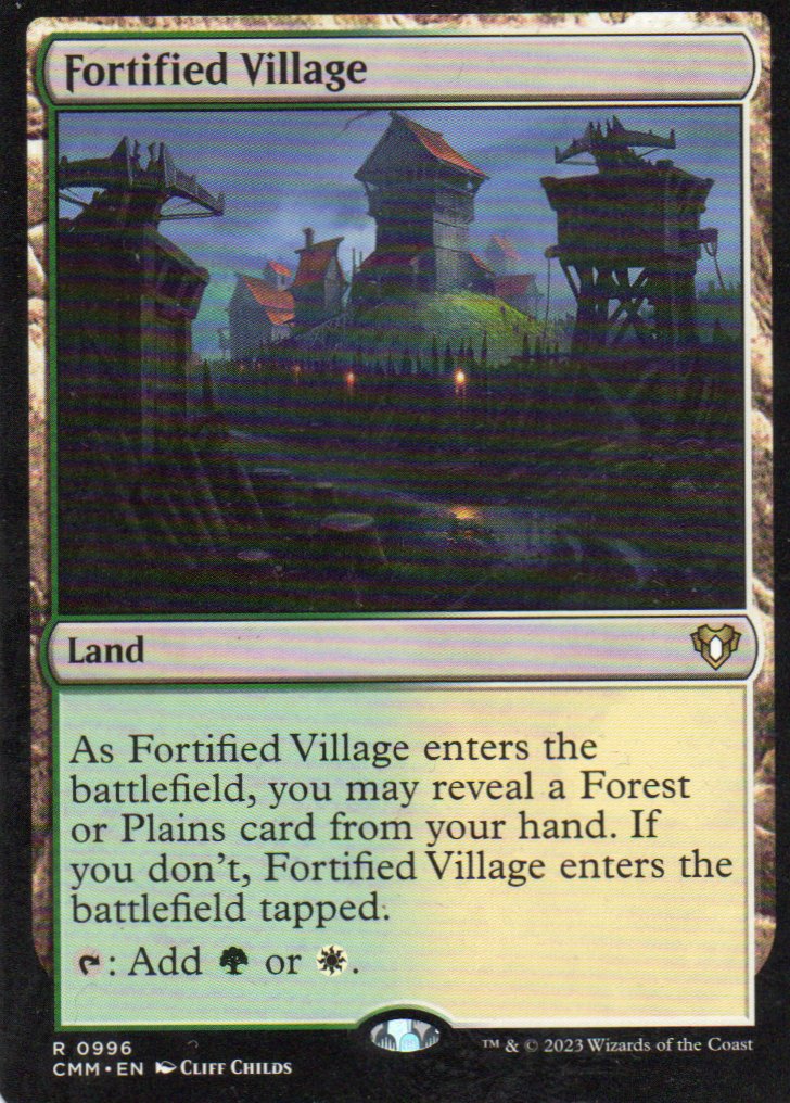 Fortifiend Village CMM 996 Rare Ingles