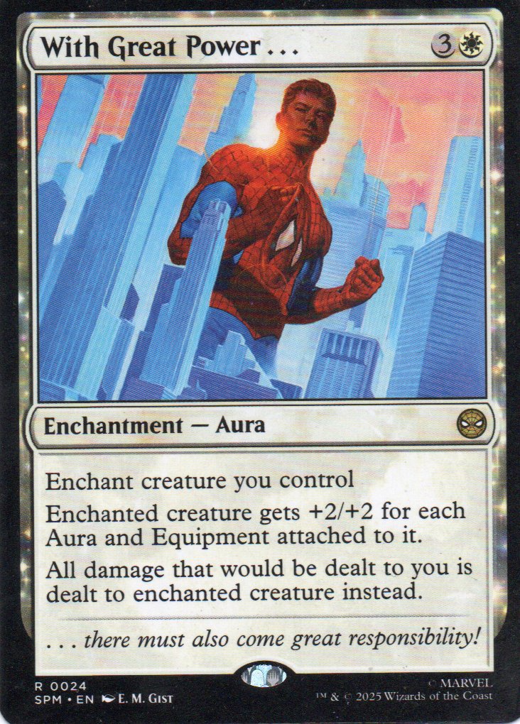 With Great Power... SPM 024 Rare Ingles