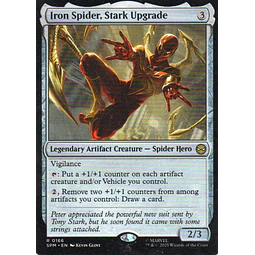 Iron Spider, Stark Upgrade SPM 166 Rare Ingles