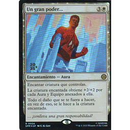 Un Gran Poder... SPM 024 Rare foil español