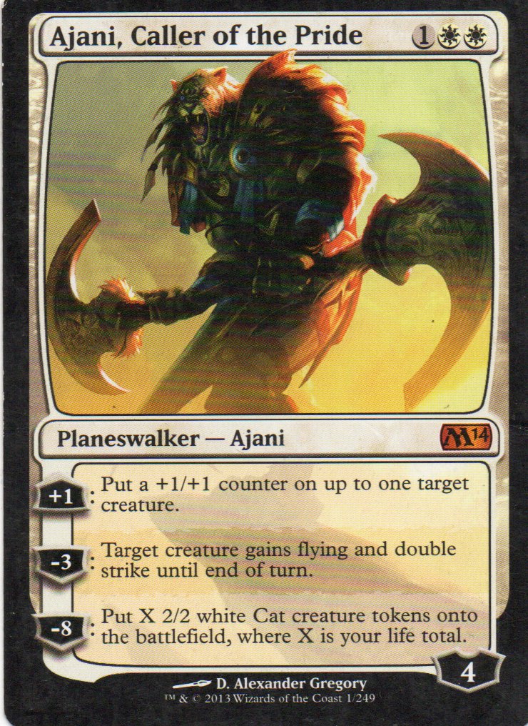 Ajani, Caller of the Pride 1 Mythic rare Ingles