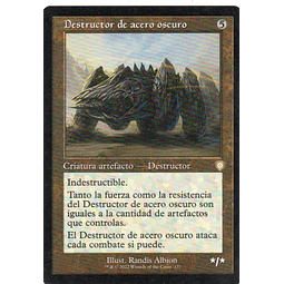 Destructor de Acero Oscuro 137 Rare español
