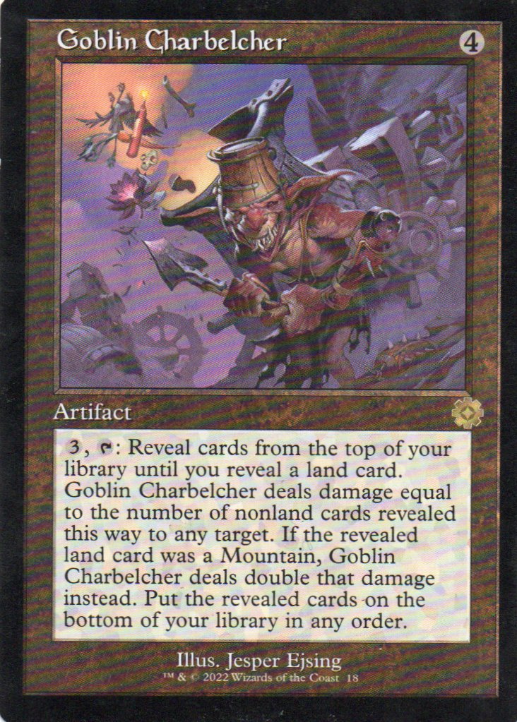 Goblin Charbelcher 18 Rare Ingles