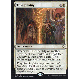 True Identity MKC 016 Rare Ingles