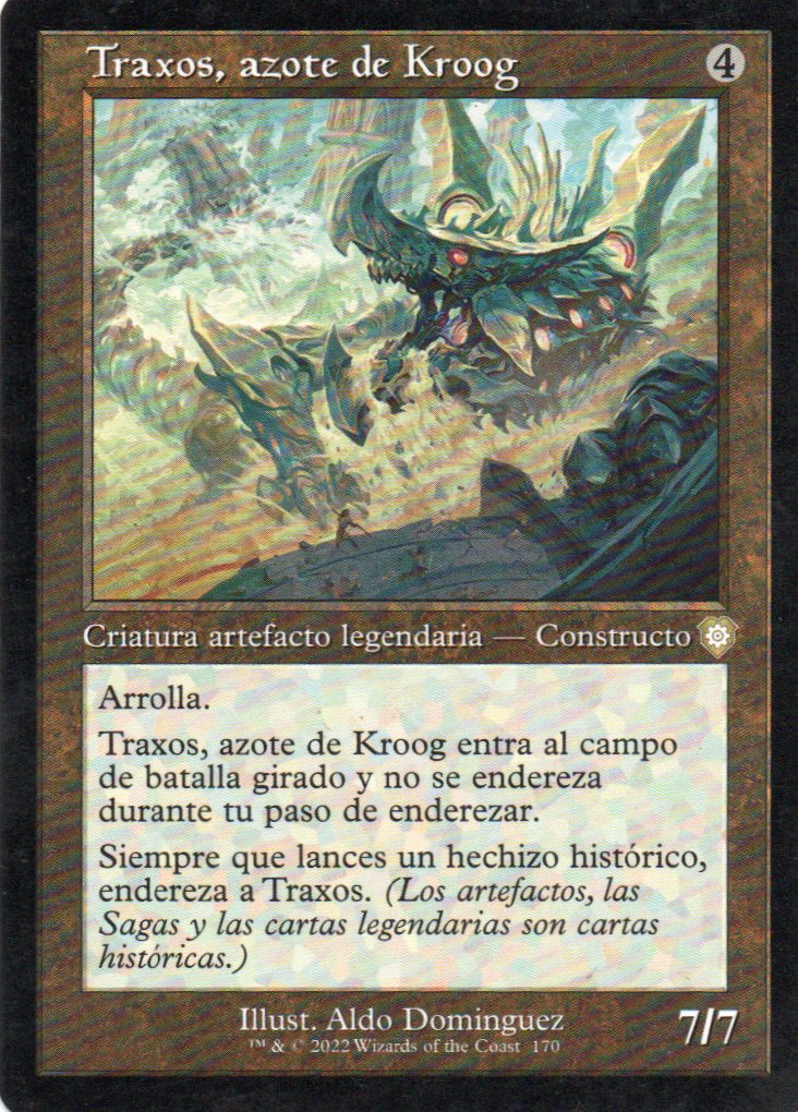 Traxos azote de Kroog 170 Rare español