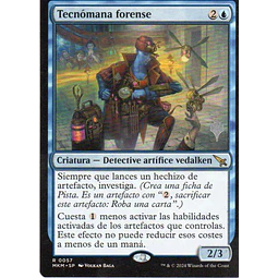 Tecnomana Forense MKM 057 Rare Ingles