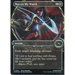 No on my Watch MKM 291 Uncommun foil Ingles