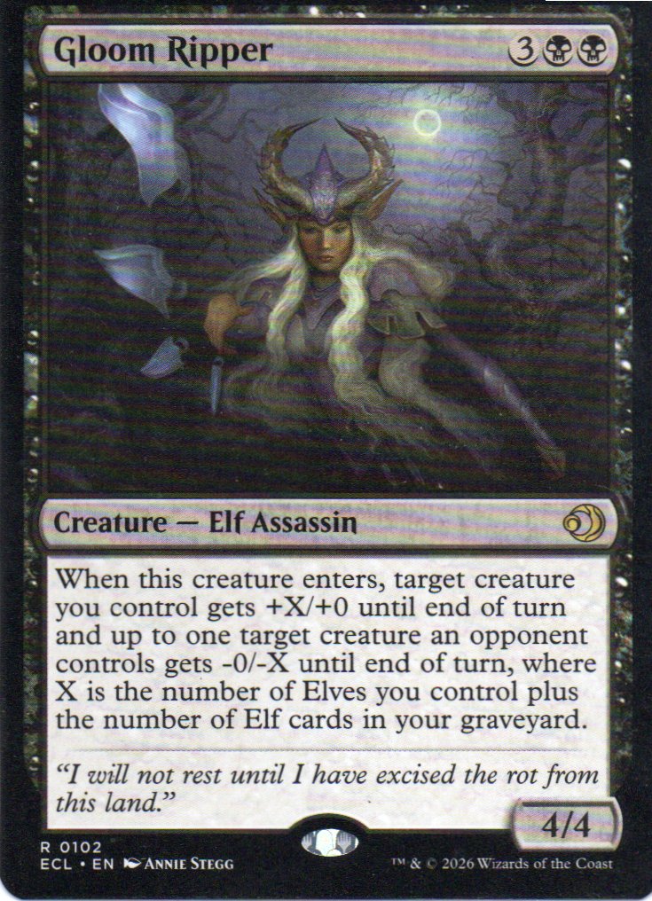 Gloom Ripper ECL 102 Rare Ingles
