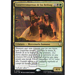 Cazarecompensas de los Beifong TLA 209 Rare Ingles