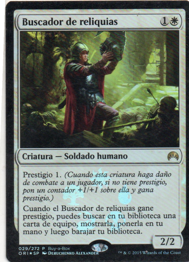 Buscador de reliquias ORI 029 Promo Ingles