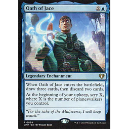 Oath of Jace CMM 854 Rare Ingles