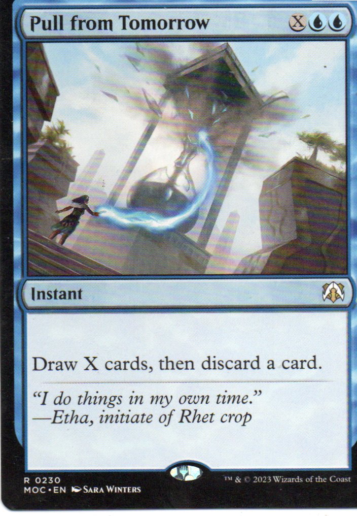 Pull from Tomorrow MOC 230 Rare Ingles