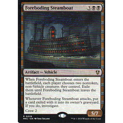 Foreboding Steamboat MKC 028 Rare Ingles