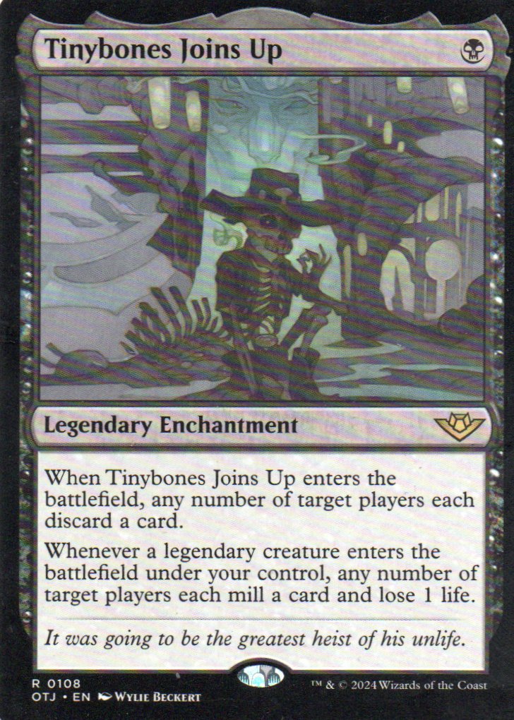 Tinybones Joins Up OTJ 108 Rare Ingles