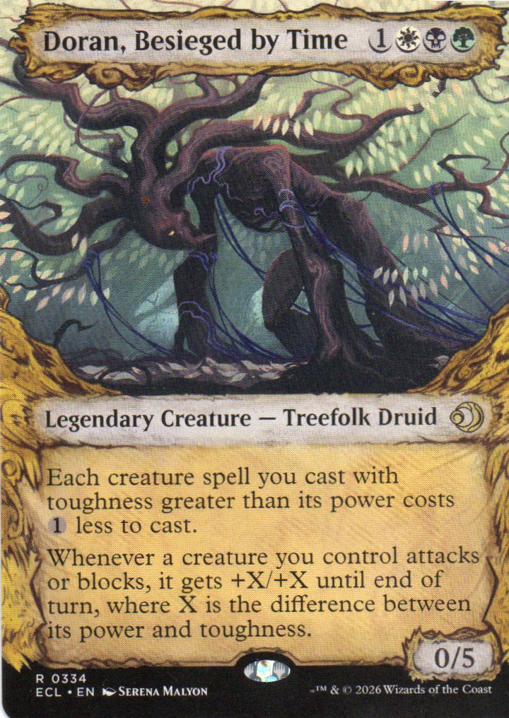Doran, Besieged by Time ECL 334 Rare Ingles