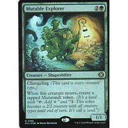 Mutable Explorer ECL 186 Rare Foil Ingles