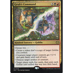 Grub's Command ECL 228 Rare Ingles