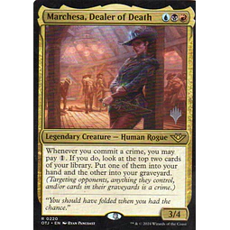 Marchesa, Dealer of Death OTJ 220 Rare Ingles