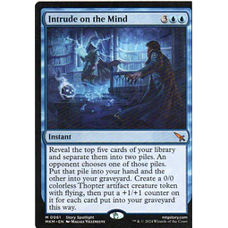 Intrude on the Mind MKM 061 Mythic rare Ingles
