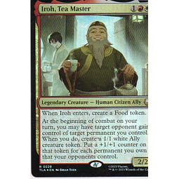 Iroh, Tea Master TLA 228 Rare Foil Ingles