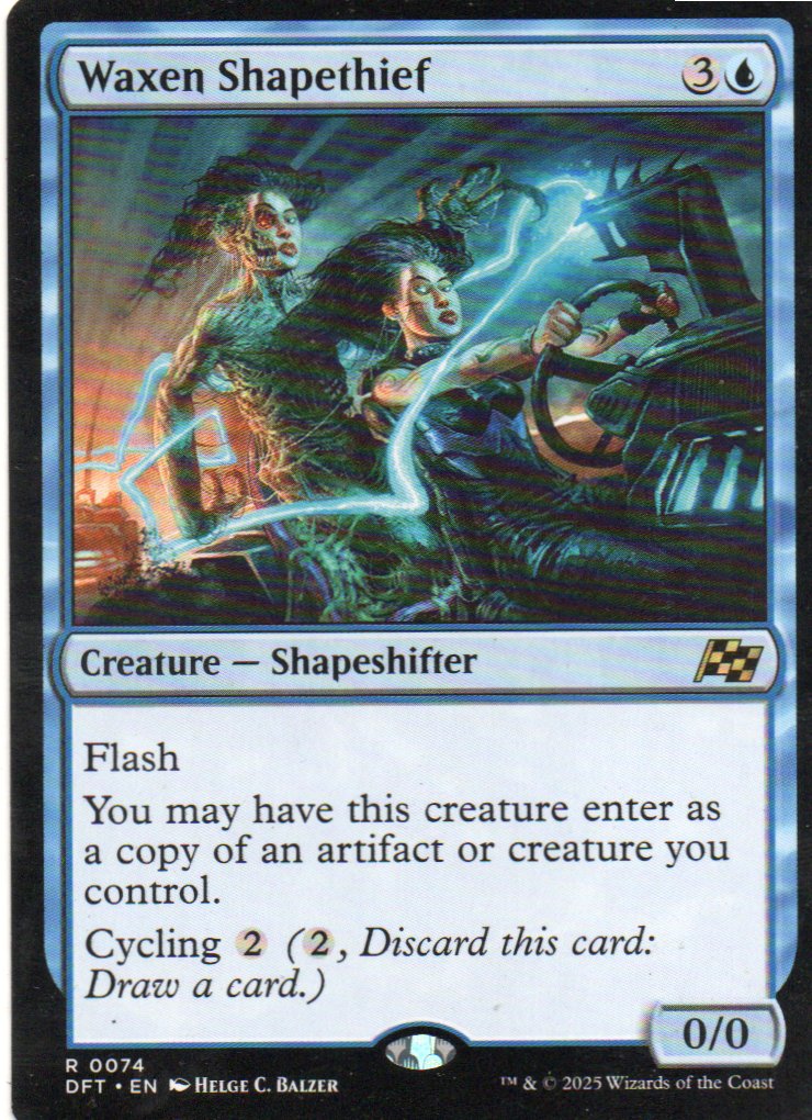 Waxen Shapethief DFT 074 Rare Ingles