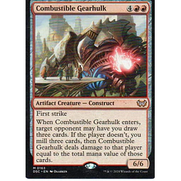 Combustible Gearhulk DSC 163 Mythic rare Ingles