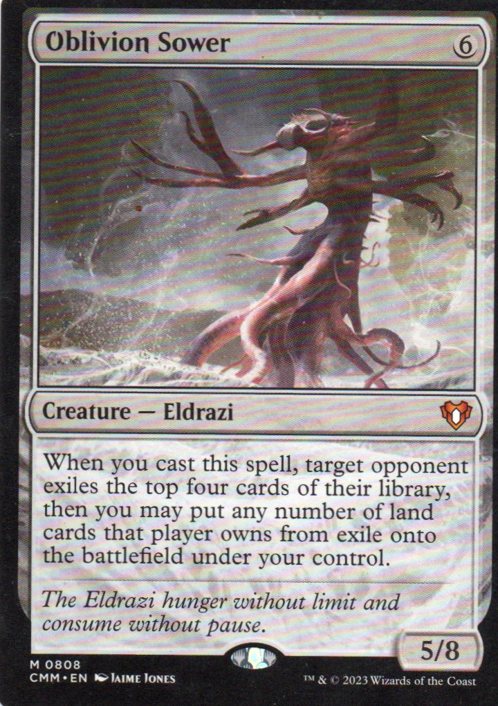 Oblivion Sower CMM 808 Mythic rare Ingles