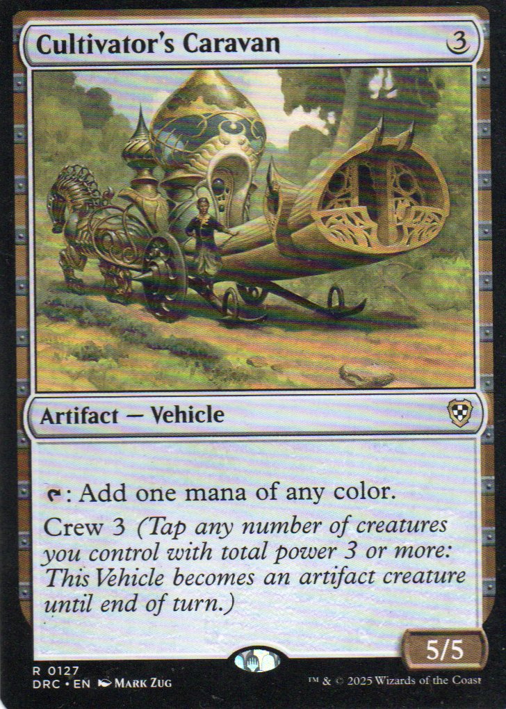 Cultivator's Caravan DRC 127 Rare Ingles
