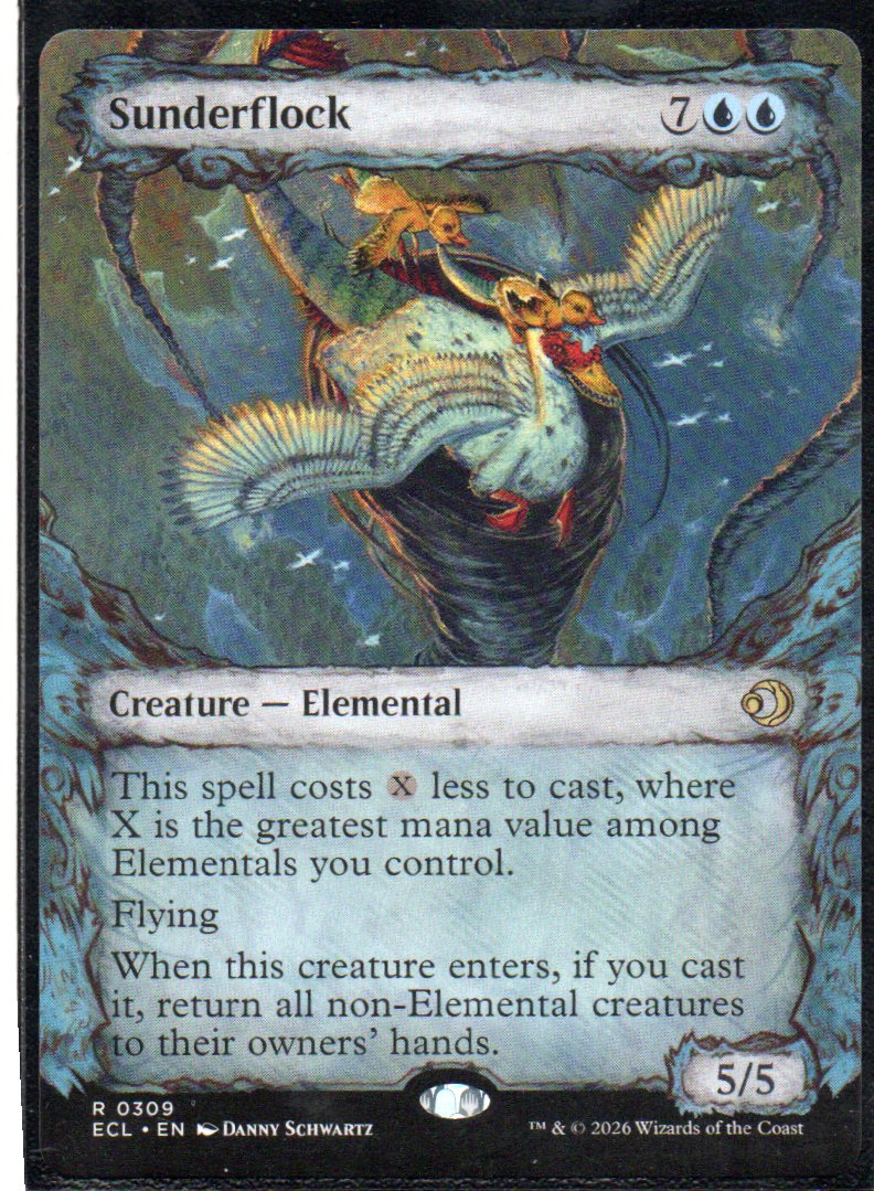Sunderflock ECL 309 Rare Ingles